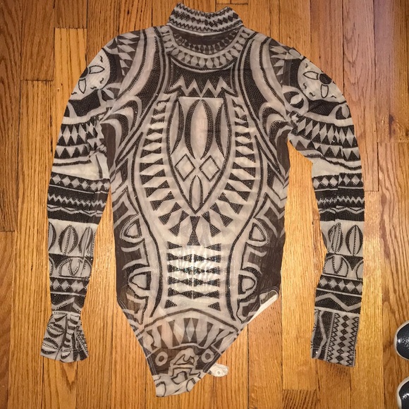 Beautiful Beaded Bodysuit - Picture 1 of 2